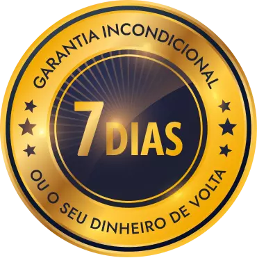 Garantia de 7 dias para reembolso integral